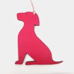 Pre Owned حلية حقيبة هيرمس جلد بينك بيتي هاش