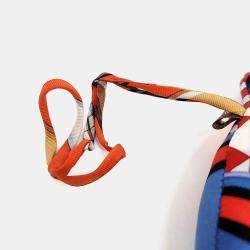 Pre Owned دلاية حقيبة هيرمس بيتيت ه بيتيت هاش حرير ملون سمكة