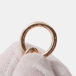 Pre Owned Hermes Chaine D'Ancre 19 Frames Size Pm 18K Pink Gold Bracelet 