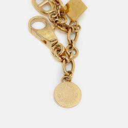 Pre Owned Hermes Olga Gold Tone Bag Charm