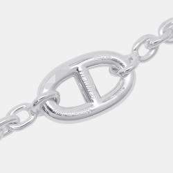 Pre Owned قلادة هيرمس شين دانكر فاراندول طويلة الحجم 160 فضة 925