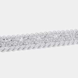 مملوكة مسبقًا Hermes Chaine D'Ancre Multi Chain Bracelet Size 17 Sv925