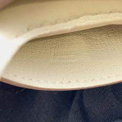 مملوكة مسبقًا Hermes Rodeo Rodeo Rock Craie Lambskin PM