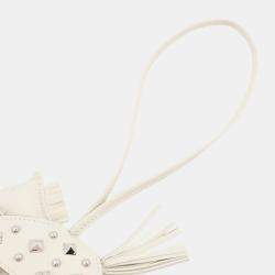 مملوكة مسبقًا Hermes Rodeo Rodeo Rock Craie Lambskin PM