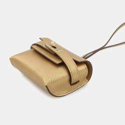 مملوكة مسبقًا Hermes Bag Charm Kelly Festival Doreh Chevre Shamqila