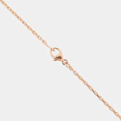 مملوكة مسبقًا قلادة هيرمس بوب آش حجم صغير ميتال لاكر مرونغ راسي