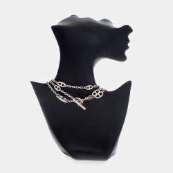 مملوكة مسبقًا قلادة هيرمس فاراندول فضة إسترليني 120