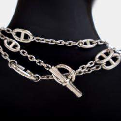 مملوكة مسبقًا قلادة هيرمس فاراندول فضة إسترليني 120