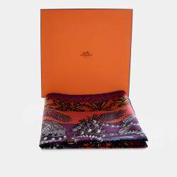 مملوكة مسبقًا Hermes Zenobie Reine De Palmyre Silk Scarf 90