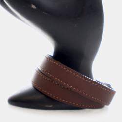 مملوكة مسبقًا سوار هيرمس ميني كيلي دبل تور جلد العجل