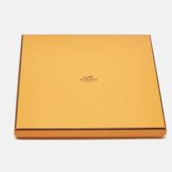 مملوكة مسبقًا وشاح هيرمس حرير ميكانيك دو تامب أزرق