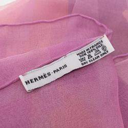 Pre Owned Hermes Multicolor silk scarf