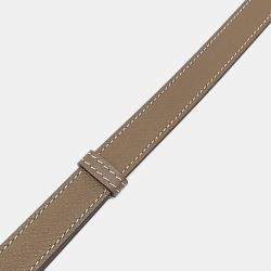 Pre Owned Hermes Leather Brown Kelly Belt