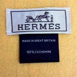 Pre Owned Hermes cashmere Multicolor muffler