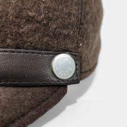 Pre Owned Hermes Brown Yak Felt Hat
