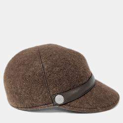 Pre Owned Hermes Brown Yak Felt Hat