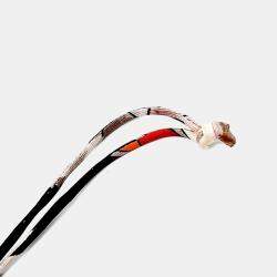 Pre Owned تميمة حقيبة هيرمس بيتيت ه بيتيت هاش أسود