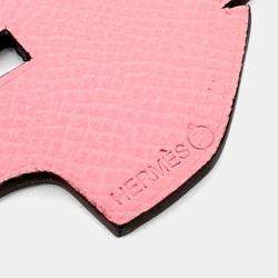 Pre Owned تميمة حقيبة هيرمس بيتيت ه بيتيت هاش أسود