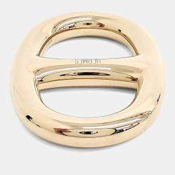 Pre Owned خاتم وشاح هيرمس ذهبي