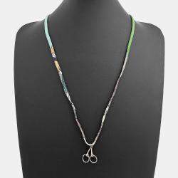 مملوكة مسبقًا Hermes Tourbillon Silk Necklace