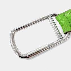 مملوكة مسبقًا Hermes Green Leather Strap