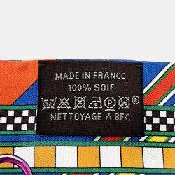 Pre Owned Hermes Multicolor Silk Brides et Gris-Gris Twilly