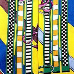 Pre Owned Hermes Multicolor Silk Brides et Gris-Gris Twilly