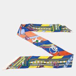 Pre Owned Hermes Multicolor Silk Brides et Gris-Gris Twilly