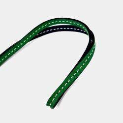 Pre Owned Hermes Green Leather Paddock Selle Bag Charm