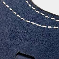 Pre Owned Hermes Green Leather Paddock Selle Bag Charm