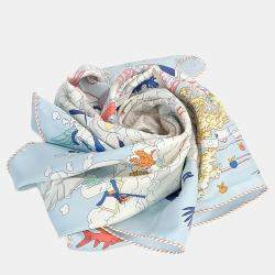 Pre Owned Hermes Silk Multicolor scarf