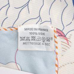 Pre Owned Hermes Silk Multicolor scarf