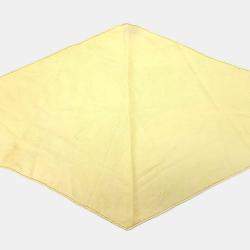 Pre Owned Hermes Cashmere Silk Yellow Rosangi Scarf