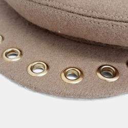 مملوكة مسبقًا Hermes Beige Wool Hat Size 59