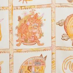 مملوكة مسبقًا وشاح هيرمس حرير بوستي إيه كافاليري وردي