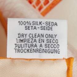 مملوكة مسبقًا وشاح هيرمس حرير بوستي إيه كافاليري وردي