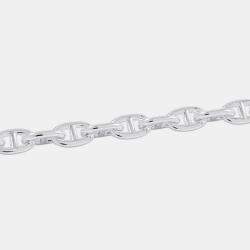 Pre Owned Hermes Chaine D'Ancre Necklace 36 Pieces Size MM Sv925