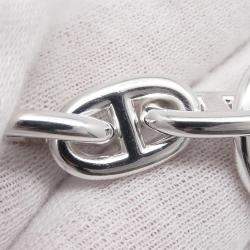 Pre Owned Hermes Chaine D'Ancre Necklace 36 Pieces Size MM Sv925