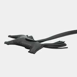 Pre Owned Hermes Rodeo Black Lambskin Size PM