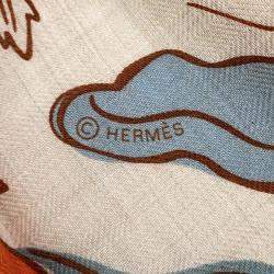 Pre Owned Hermes Triangle Jean Thousand And One Rabbits Fall/Winter 2025  