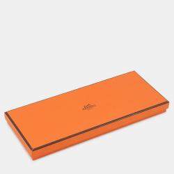 Pre Owned Hermes Rulu Bag Charm Black/Blue Saphir Lambskin