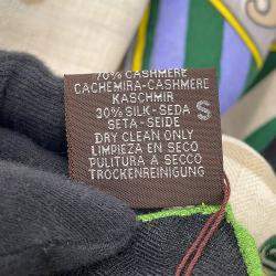 Pre Owned Hermes Giant Square Elaborate Carriage Voitures En Equilibre Fall/Winter 2023 Size 140 Black/Blue Cobalt/Natural Cashmere70% Silk30%