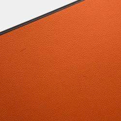 Pre Owned Hermes Bandouliere Maxi Quadrille Chai/Nata/Blue Plume/Gold Canvas Swift Leather Size 27.6"