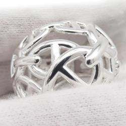 Pre Owned Hermes Chaine D'Ancre Anchene Ring Size TGM Sv925