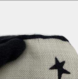 مملوكة مسبقًا Hermes Giant Square: Be Seduced By The Charm Of Orpheus Sous Le Charme D'Orphee Fall/Winter 2024 White/Black Cashmere, Silk Size 140