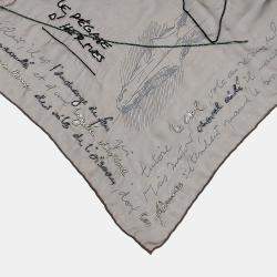 مملوكة مسبقًا Hermes beaded shawl and scarf