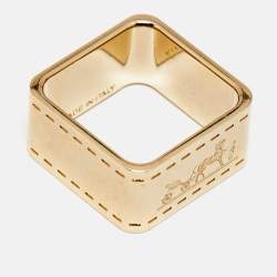 مملوكة مسبقًا خاتم وشاح هيرميس بولدوك بلون ذهبي