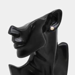 مملوكة مسبقًا Hermes Ex Libris Earrings Size Tpm 18K Pink Gold