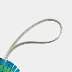 مملوكة مسبقًا Hermes Gee Camail Blue Azteque/Black/Vert Comic/Vert Fizz Lambskin