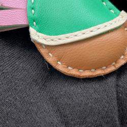 مملوكة مسبقًا حقيبة هيرمس جي كاماييل جلد لامبسكين بلون المنثى/ الموف سيلفستر/ شاي/ نتا